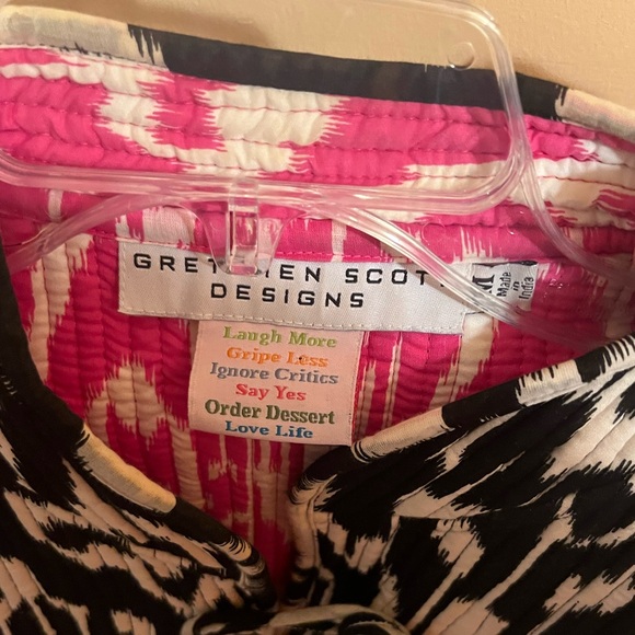 LAST CHANCE | Gretchen Scott Kantha black & white printed quilted jacket - Picture 2 of 5